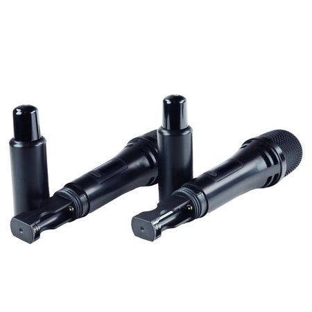 Zestaw 2 mikrofonów bezprzewodowych dorecznych UHF z odbiornikiem Audioport MV2