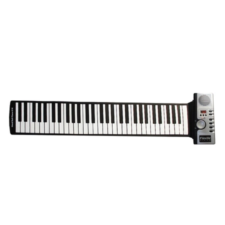 Keyboard elastyczny 61 klawiszy MIDI zwijana klawiatura