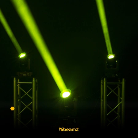 Zestaw: 2x Głowa ruchoma Cobra 100H z pryzmatem 100W Beamz+ dedykowane case