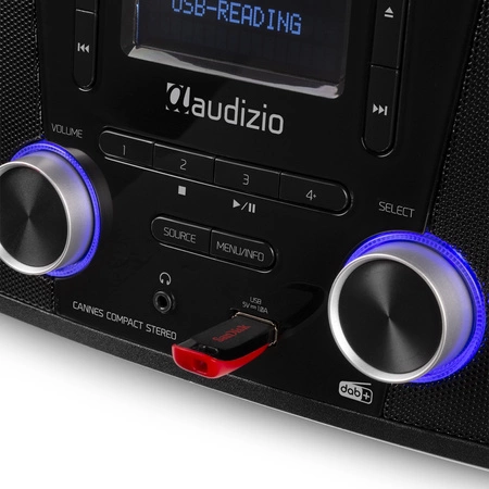 Radio stereofoniczne Cannes DAB+ CD FM BT Audizio