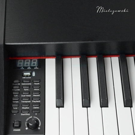 Pianino cyfrowe 88 klawiszy ze statywem Aria II Mielczewski