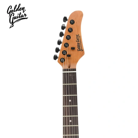 Gitara elektryczna superstrat - kompletny zestaw -Golden Guitar PSG-3 Zielony