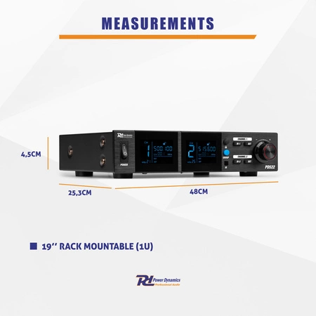 Zestaw bezprzewodowy mikrofonów UHF 2x bodypack nagłowny stacja Power Dynamics