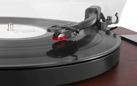 Gramofon RP180 Fenton głośniki USB BT FM brązowy