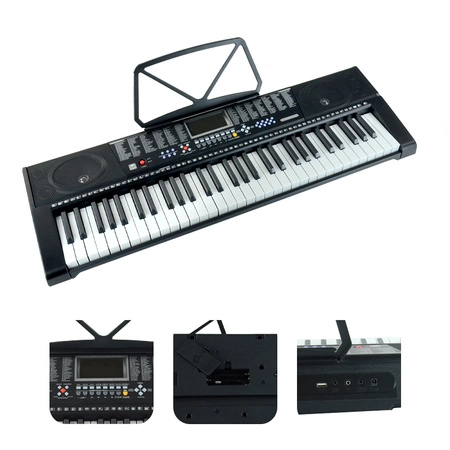 Keyboard 61 podświetlanych klawiszy KBB.217