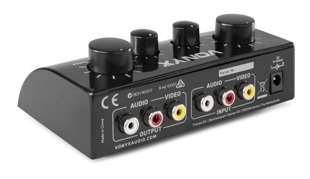 Zestaw do Karaoke z mikrofonami w kolorze czarnym