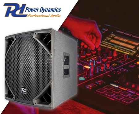 Subwoofer aktywny 15'' 500W PD615SA Power Dynamics