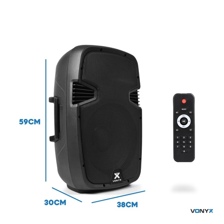 Kolumna aktywna 12'' 600W Vonyx SPJ-1200ABT