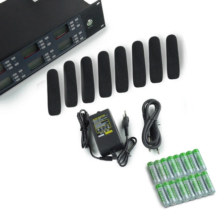 Zestaw mikrofonów konferencyjnych UHF Audioport SKF-08