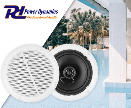 Zestaw głośników instalacyjnych 6,5" 100W PD MS65