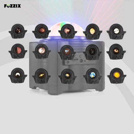 Półkula Projektor Aurora Galactic z głośnikiem BT Fuzzix