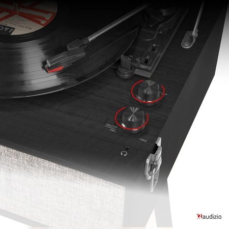 Gramofon stojący Audizio Fremont BT czarny