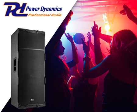 Profesjonalny zestaw nagłośnieniowy 2x 1200W 2x 7500W Power Dynamics