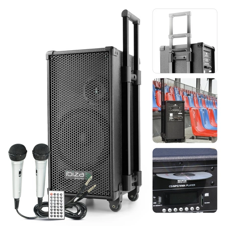 Kolumna mobilna Ibiza PORT8MINI CD MP3 Player