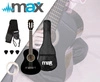 Gitara klasyczna 1/4 dla dziecka czarna SoloArt Max+ akcesoria