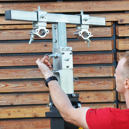 Wieża sceniczna statyw z wyciągarką 2m-6m udźwig 300kg ST300 HARDMAN