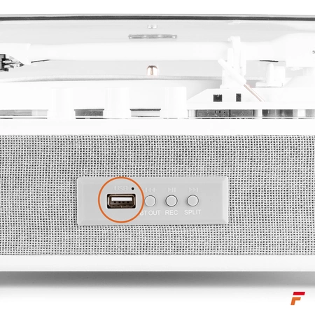 Gramofon RP162W Fenton HQ BT biały