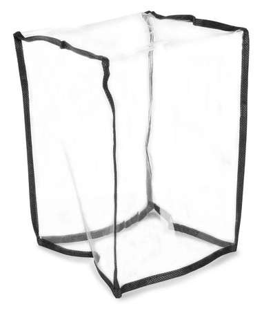 Oświetlacz akumulatorowy LED Uplight Par 6x12W RGBWA-UV z bezprzewodowym DMX - BIAŁY i osłona przeciwdeszczowa