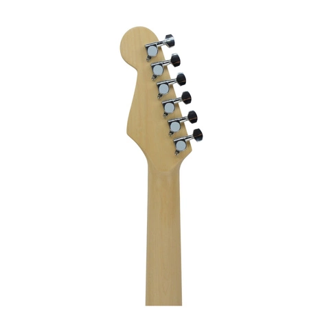 Gitara elektryczna - kompletny zestaw -Golden Guitar STEG-20 wiśniowa Stratocaster