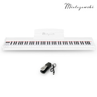 Pianino cyfrowe dynamiczne TIENTO białe Mielczewski