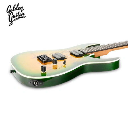 Gitara elektryczna superstrat - kompletny zestaw -Golden Guitar PSG-3 Zielony