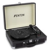 Gramofon w walizce RP115C Fenton grafitowy