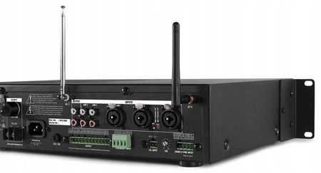 Zestaw: Głośnik sufitowy 8' 100V Power Dynamics CSPB8 + Przewód + Wzmacniacz PA