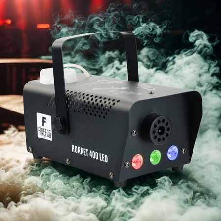 Wytwornica dymu z efektem LED 400W Hornet 400LED 2 piloty Firefog