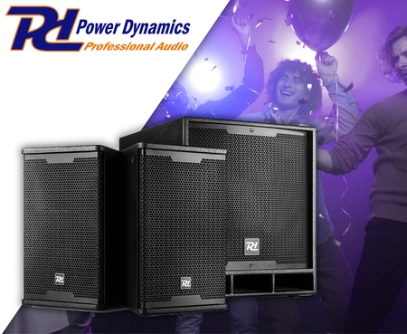 Zestaw nagłośnieniowy ComboSet 1500 15"subwoofer 2x kolumna 8" Power Dynamics