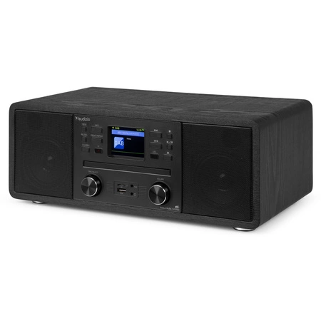 Radioodtwarzacz Avola CD/BT/DAB+/WIFI czarny Audizio