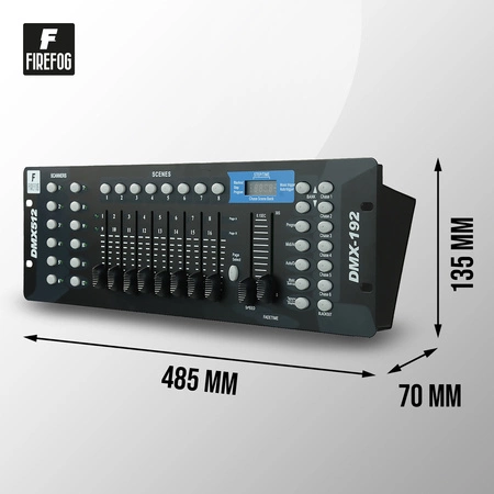 Sterownik DMX 192 kanały Firefog