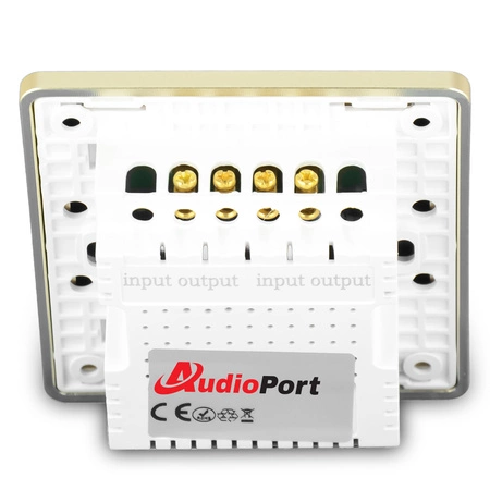 Regulator głośności 50W/100V - ARG5 złote szkło Audioport