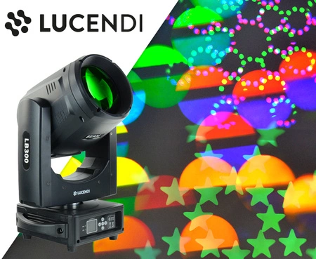 Głowa ruchoma LB300 Beam 300W LED Lucendi