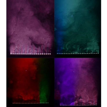 Belka oświetleniowa LED BAR 24x 4W RGBW Ibiza LEDBAR24-RC