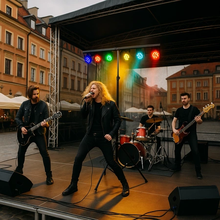 Statyw oświetleniowy z belką 1,6m-2,8m udźwig do 45kg LS1 HARDMAN