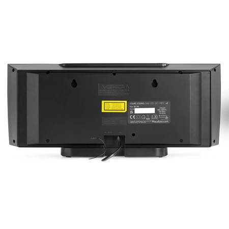 Miniwieża stereofoniczna Tours Audizio czarna