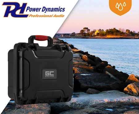 Uniwersalna walizka transportowa Power Dynamics GIGCase58R Heavy Duty - Seria R - IP67 - czarna