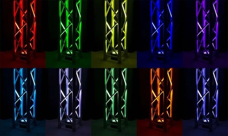 Oświetlacz bateryjny 4x4W 4in1 RGB-UV LED IRC BBP90 Beamz