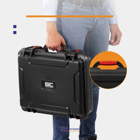 Uniwersalna walizka transportowa Power Dynamics GIGCase70R Heavy Duty - Seria R - IP67 - czarna