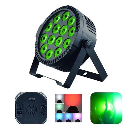 Reflektor LED PAR 14x 4W RGBW DMX Firefog