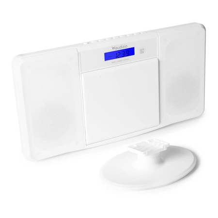 Miniwieża HIFI Nimes CD tuner FM BT USB biała