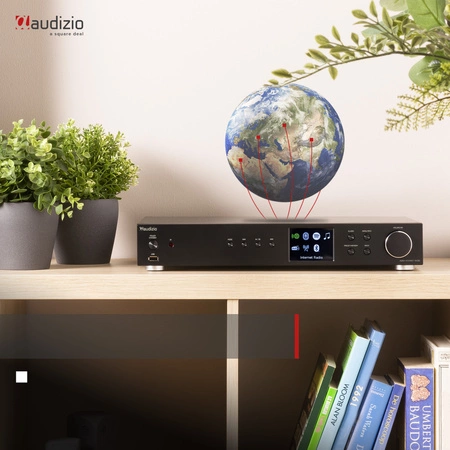 Radio internetowe Adria WiFi DAB+ BT czarny