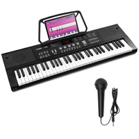 Keyboard 61- klawiszy bateryjny+ mikrofon KB15 Max