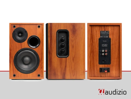 Aktywny zestaw kolumn KS01B 120W BT brązowy Audizio