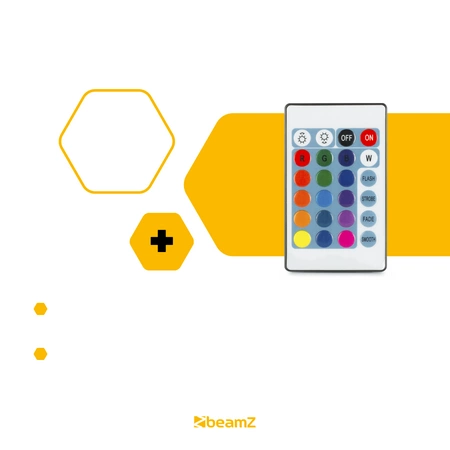 Zestaw BeamZ Uplight z 4 oświetlaczami BBP96 na baterie i dedykowanym case