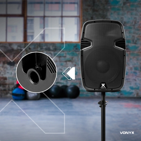 Kolumna aktywna 12'' 600W Vonyx SPJ-1200ABT