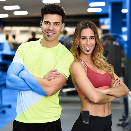 Zestaw mikrofonów nagłownych VHF Vonyx WM522B