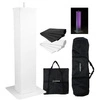 Biały totem 100-175cm PTS23W statyw sceniczny Dj z akcesoriami