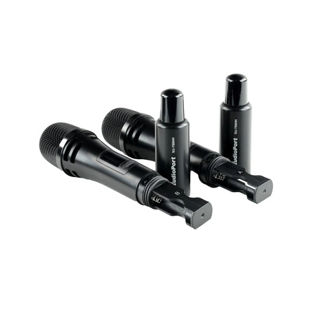 Zestaw mikrofonów bezprzewodowych doręcznych UHF+ stacja Audioport SU-750HH