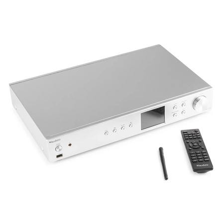 Radio internetowe Adria WiFi DAB+ BT srebrny